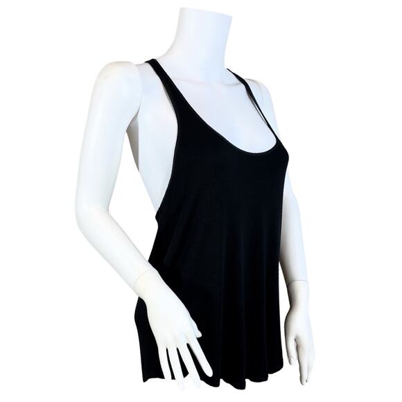 Victoria's Secret Baby Rib Racerback Black Tank SZ M $59 - Picture 9 of 10